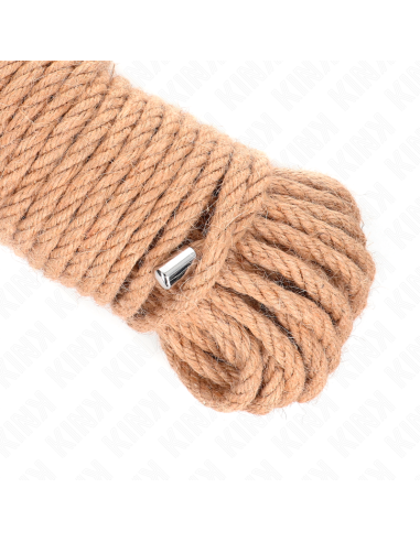 KINK - HEMP ROPE WITH METAL HEAD 20 METER