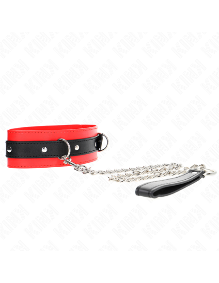 KINK - COLLAR WITH BELT 65 CM WITH STRAP RED 54 X 4.5 CM