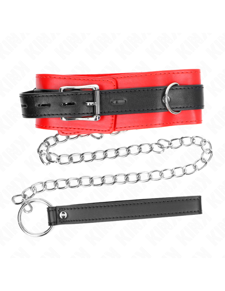 KINK - COLLAR WITH BELT 65 CM WITH STRAP RED 54 X 4.5 CM