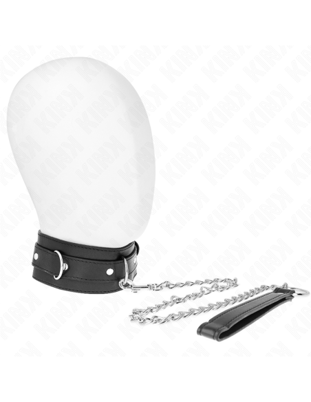 KINK - COLLAR WITH BELT 65 CM WITH STRAP BLACK 54 X 4.5 CM