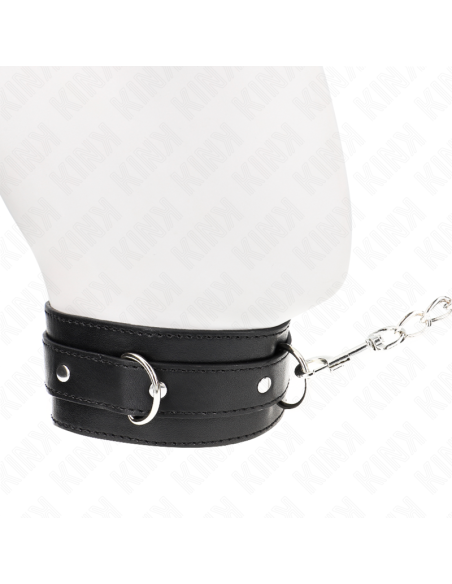 KINK - COLLAR WITH BELT 65 CM WITH STRAP BLACK 54 X 4.5 CM