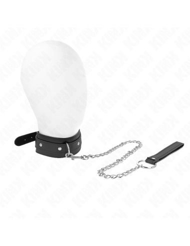 KINK - NECKLACE WITH LEASH 65 CM 1 RING ADJUSTABLE 38-49 CM X 5 CM