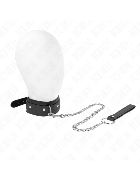 KINK - NECKLACE WITH LEASH 65 CM 1 RING ADJUSTABLE 38-49 CM X 5 CM