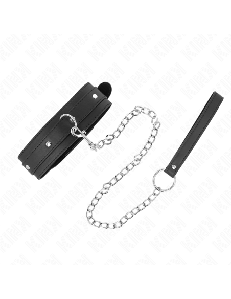 KINK - NECKLACE WITH LEASH 65 CM 1 RING ADJUSTABLE 38-49 CM X 5 CM