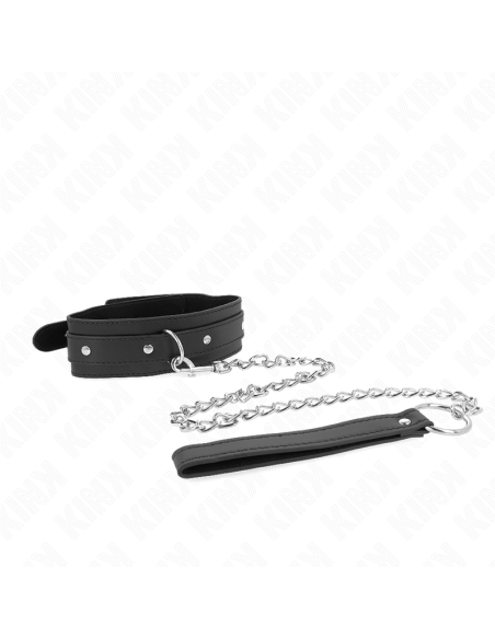KINK - NECKLACE WITH LEASH 65 CM 1 RING ADJUSTABLE 38-49 CM X 5 CM