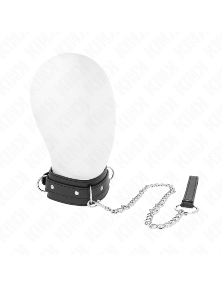 KINK - NECKLACE WITH LEASH 65 CM 3 RING MODEL 1 ADJUSTABLE 38-49 CM X 5 CM