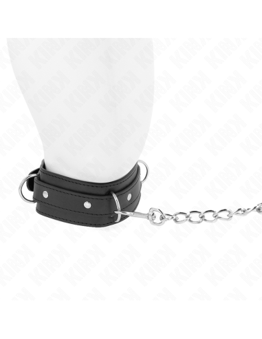 KINK - NECKLACE WITH LEASH 65 CM 3 RING MODEL 1 ADJUSTABLE 38-49 CM X 5 CM