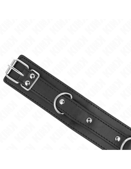 KINK - NECKLACE WITH LEASH 65 CM 3 RING MODEL 1 ADJUSTABLE 38-49 CM X 5 CM