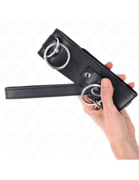 KINK - KARO PAVADĖLIS SU PAVADĖLIU 65 CM, 3 ŽIEDAI, 2 MODELIS, REGULIUOJAMAS 36-43 CM X 5 CM