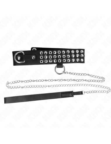 KINK - NECKLACE WITH STRAP 65 CM WITH SHINY ADJUSTABLE 37-42 CM X 5.3 CM