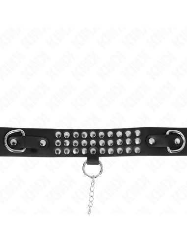 KINK - NECKLACE WITH STRAP 65 CM WITH SHINY ADJUSTABLE 37-42 CM X 5.3 CM