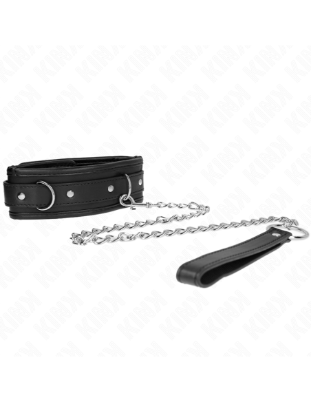 KINK - BASIC MODEL COLLAR WITH LEASH 65 CM MODEL 1 53 X 6 CM