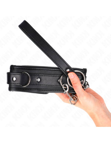 KINK - BASIC MODEL COLLAR WITH LEASH 65 CM MODEL 1 53 X 6 CM