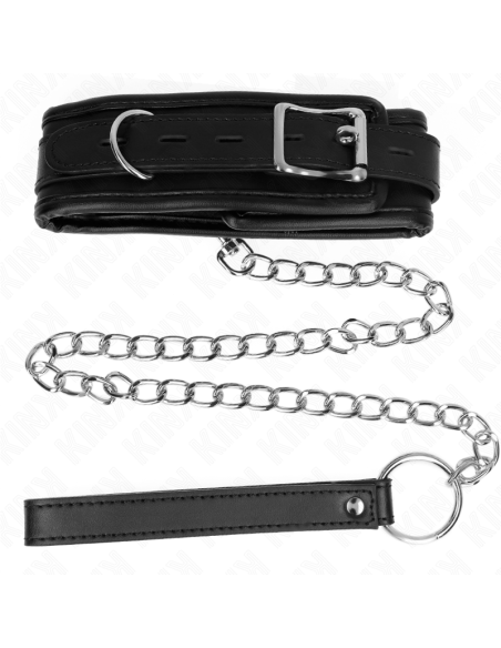KINK - BASIC MODEL COLLAR WITH LEASH 65 CM MODEL 1 53 X 6 CM