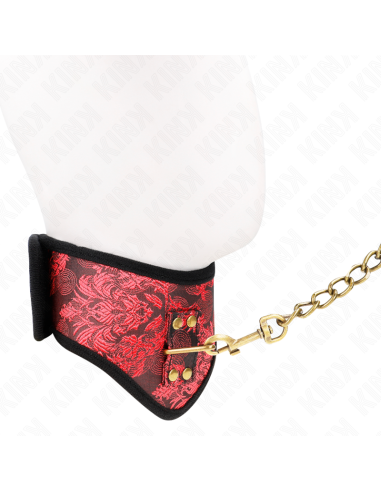 KINK - SCANDAL MODEL NECKLACE WITH LACE STRAP 75 CM 44 X 10 CM