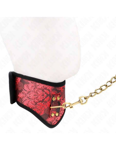KINK - SCANDAL MODEL NECKLACE WITH LACE STRAP 75 CM 44 X 10 CM