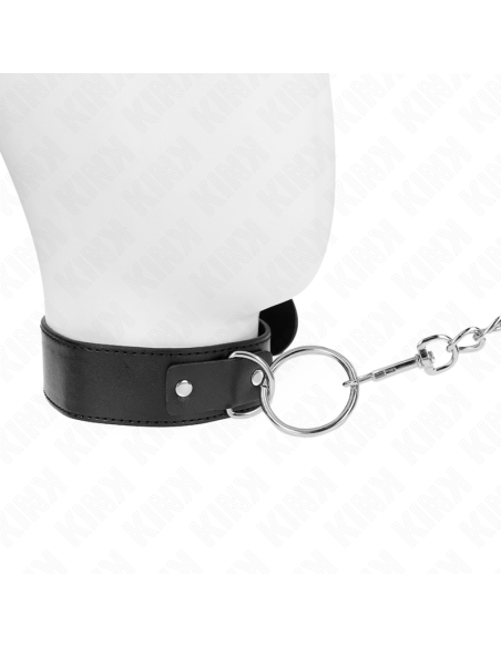 KINK - BASIC MODEL COLLAR WITH LEASH MODEL 4 ADJUSTABLE 36-43 CM