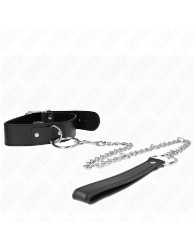 KINK - BASIC MODEL COLLAR WITH LEASH MODEL 4 ADJUSTABLE 36-43 CM