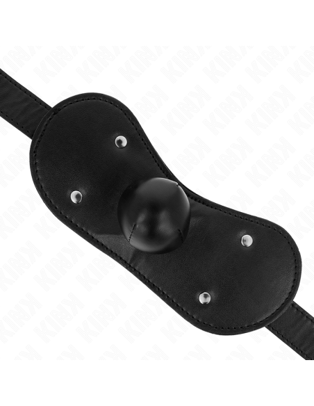 KINK - Burnos kaukė su kamščiu ir reguliuojamu užraktu 42-60 cm