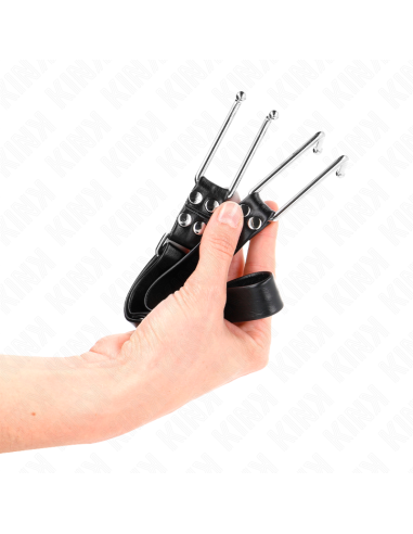 KINK - METAL HOOK GAG ADJUSTABLE 36-52 CM