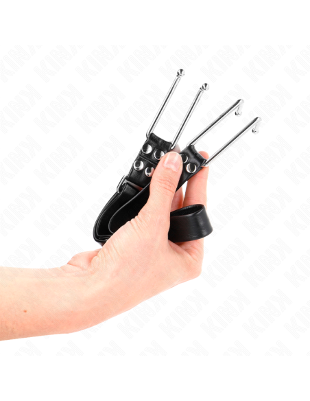 KINK - METAL HOOK GAG ADJUSTABLE 36-52 CM