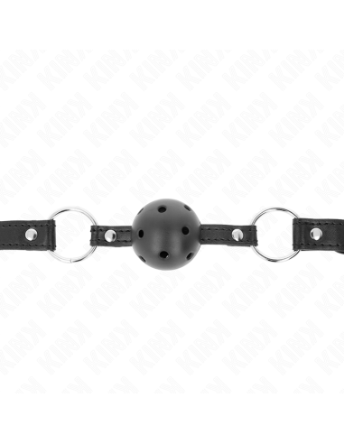 KINK - HOLLOW HARD BLACK BALL 4.5 CM GAG MODEL 1 63.5 X 2 CM