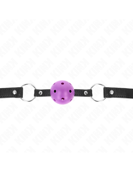 KINK - HOLLOW HARD PURPLE BALL 4.5 CM GAG 63.5 X 2 CM