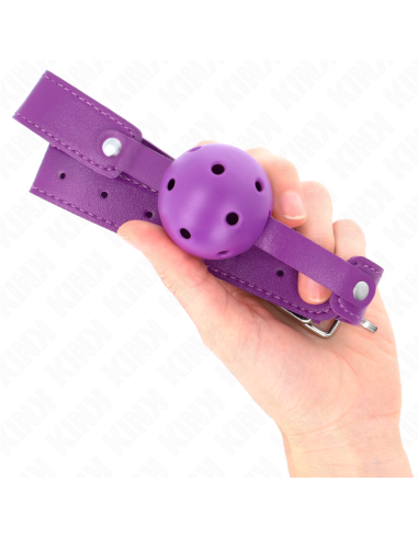 KINK - PURPLE BREATHABLE BALL 4.5 CMGAG 65 x 2.5 CM