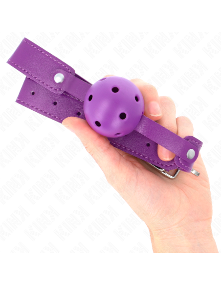 KINK - PURPLE BREATHABLE BALL 4.5 CMGAG 65 x 2.5 CM