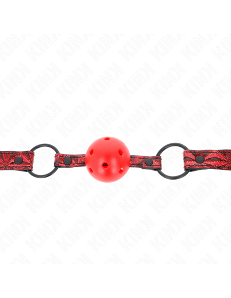 KINK - DIAMOND PATTERN BALL 4.5 CM GAG MODEL 1 64.5 CM ADJUSTABLE 42-60 CM