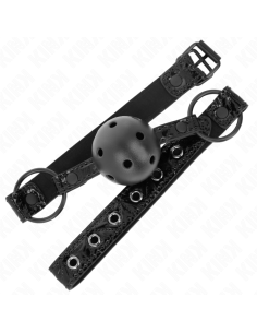 KINK - DIAMOND PATTERN BALL 4.5 CM GAG MODEL 3 64.5 CM ADJUSTABLE 42-60 CM 2