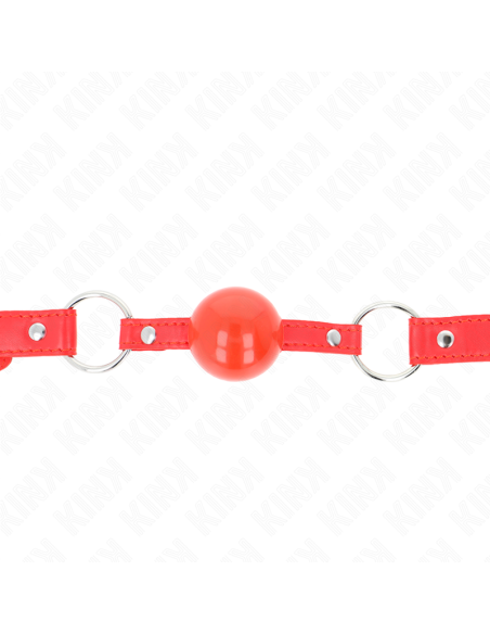 KINK - TPE BALL 4 CM GAG WITH ROJO LOCK 60 x 2 CM