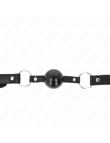 KINK - BLACK TPE BALL 4 CM GAG 60 x 2 CM