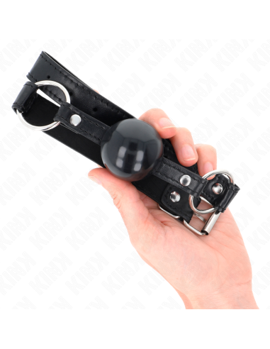 KINK - BLACK TPE BALL 4 CM GAG 60 x 2 CM