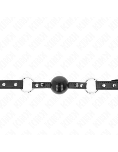 KINK - BALL 4 CM GAG WITH TIP RIVET AND SNAP LOCK 65 x 2 CM