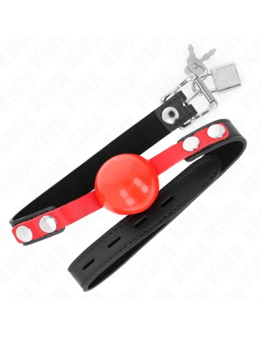 KINK - SOFT TPE BALL 4 CM GAG MODEL 4 60 x 2 CM ADJUSTABLE 37-52 CM