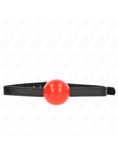 KINK - RED SINGLE SOLID BALL 4 CM GAG 65 x 1.5 CM