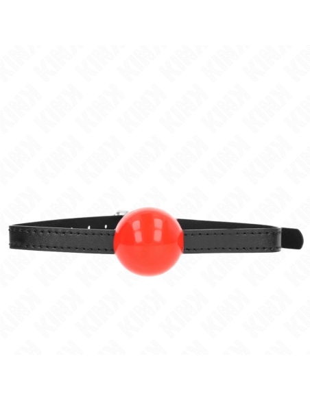 KINK - RED SINGLE SOLID BALL 4 CM GAG 65 x 1.5 CM