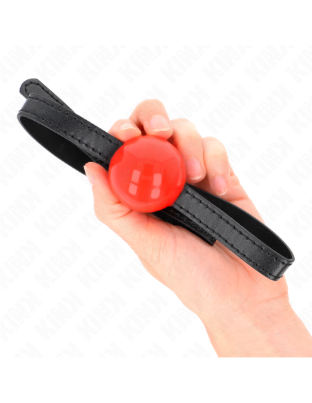 KINK - RED SINGLE SOLID BALL 4 CM GAG 65 x 1.5 CM
