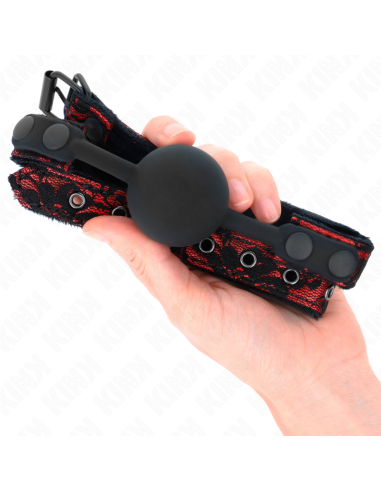 KINK - SCANDAL SILICONE BALL 4 CM GAG MODEL 1 65 x 2 CM