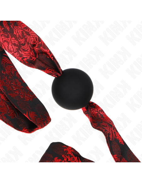 KINK - SCANDAL SILICONE BALL 4.5 CM GAG MODEL 2 146 x 4 CM