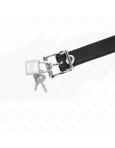 KINK - SILICONE BALL 4 CM GAG WITH LOCK 60 x 2 CM