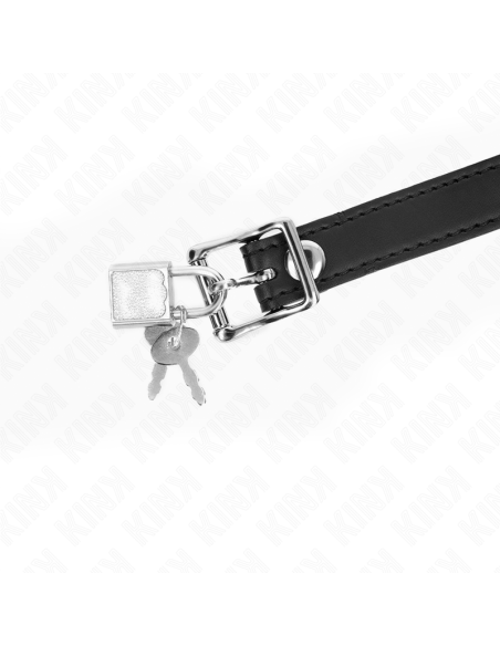 KINK - SILICONE BALL 4 CM GAG WITH LOCK 60 x 2 CM