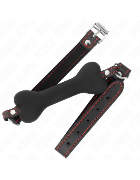 KINK - BLACK BONE 12 CM GAG 63 x 2 CM