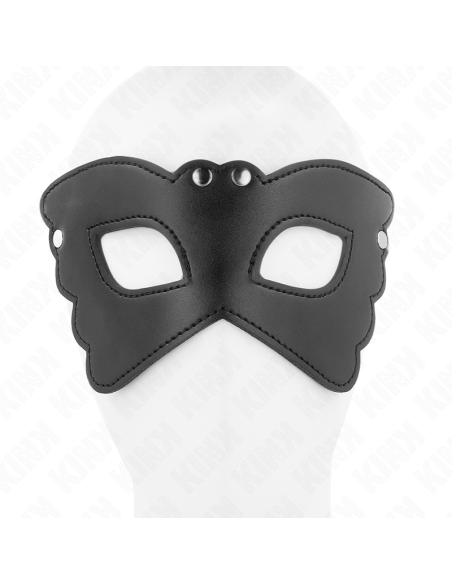 KINK - BUTTERFLY SHAPED LEATHERETTE MASK 20 x 9 CM