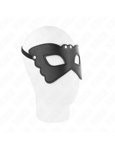 KINK - BUTTERFLY SHAPED LEATHERETTE MASK 20 x 9 CM