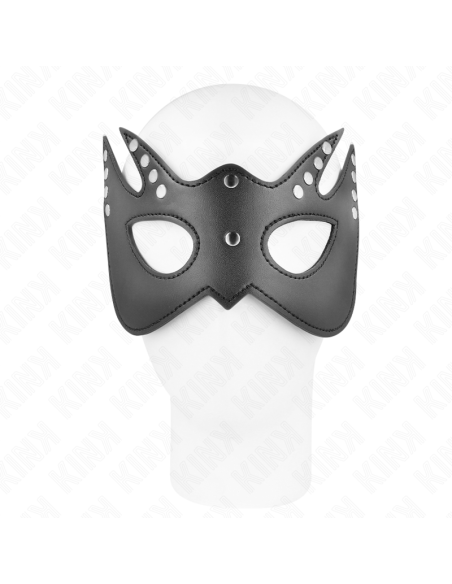 KINK - BAT MASK WITH RIVETS 23 x 15 CM