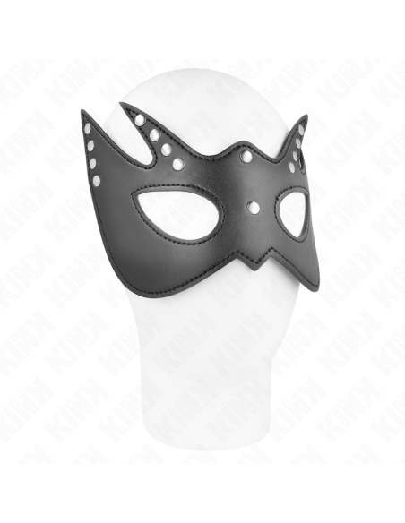 KINK - BAT MASK WITH RIVETS 23 x 15 CM