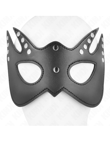 KINK - BAT MASK WITH RIVETS 23 x 15 CM
