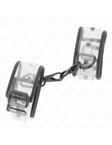 KINK - CLEAR WRIST CUFFS ADJUSTABLE 18-30 CM X 5.5 CM